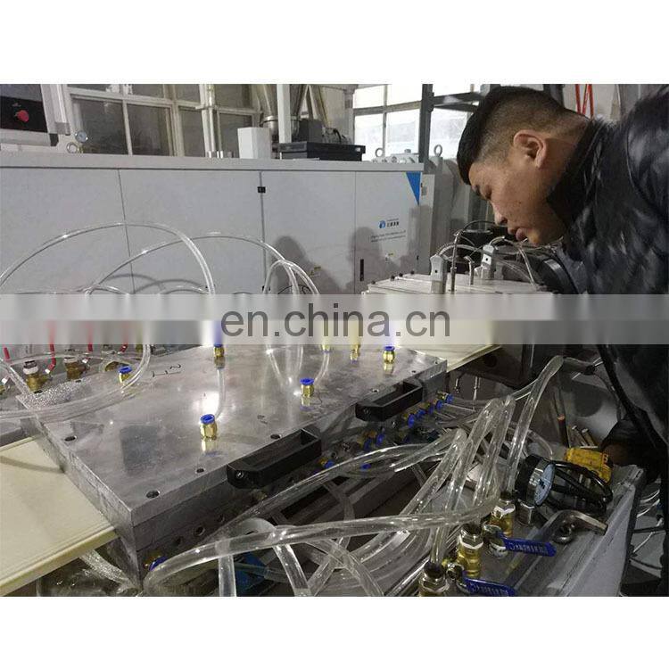 PVC Wood Plastic Composite Decking WPC Machine