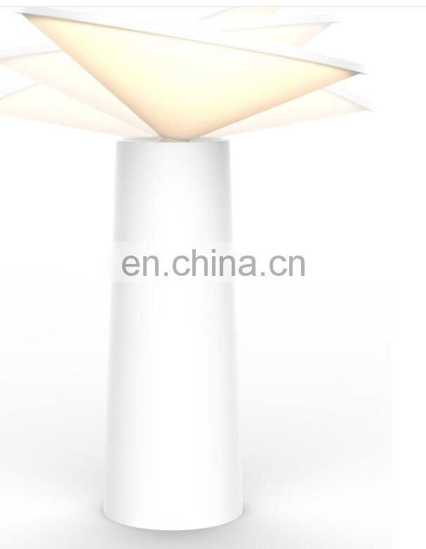 home decoration reading new design I shape led battery table lamp