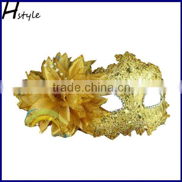 Top Quality Venetian Party Masks Masquerade Ostrich Feather Masks For Women SCM0037