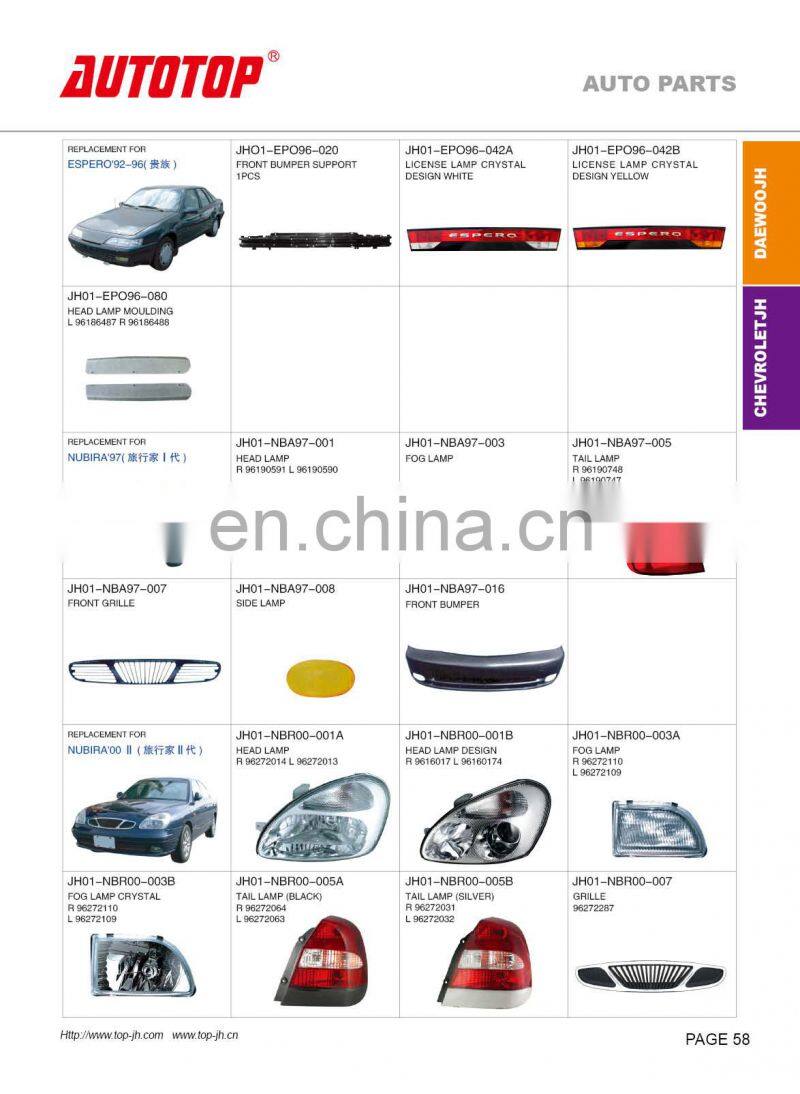CARVAL/JH/AUTOTOP AUTO PARTS FOR DAEWOO ESPERO 92-96