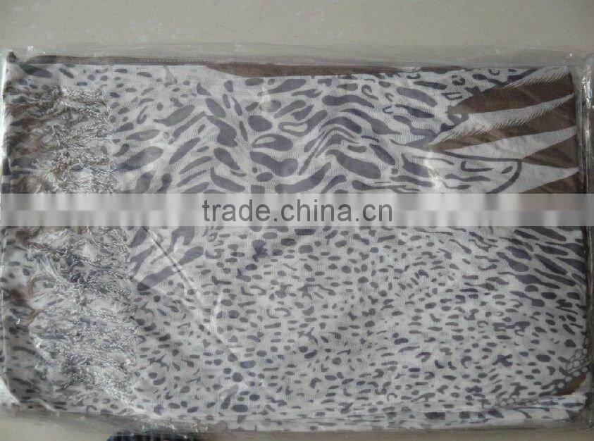 S210 pretty design lady's muslim rectangle scarf 2011