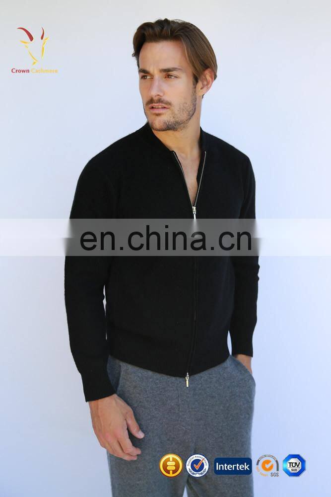 Classic Style Mens Cardigan Sweater with Zipper