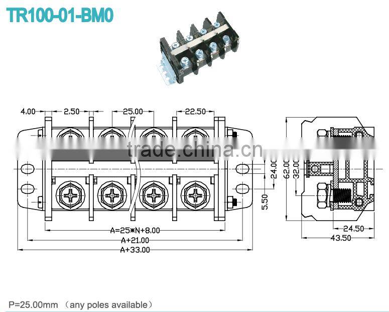 High Current Terminal Blocks