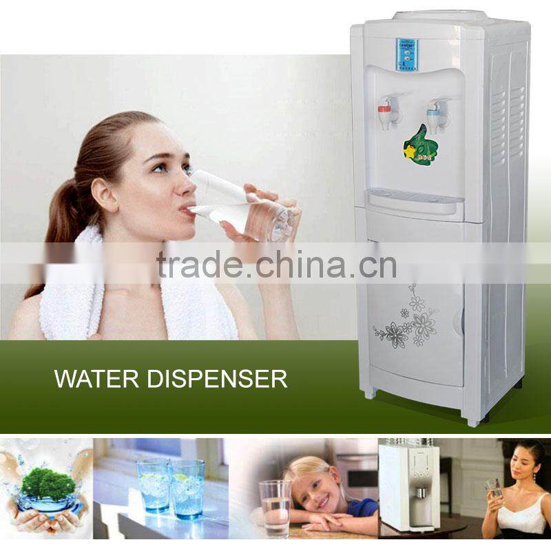 Best price for plastic hot cold water dispenser with cabinet