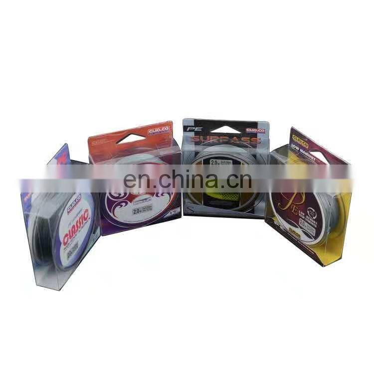 Surpass multicolor floating fishing line pe braided