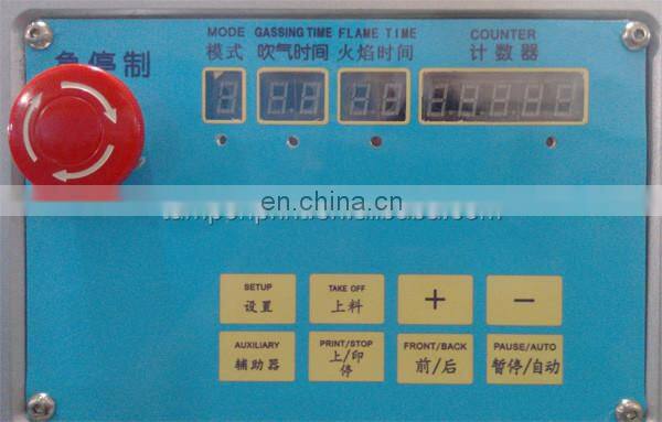 Auto Walmart hanger ring sizer clip logo silicone pad printer tampo printing machine china