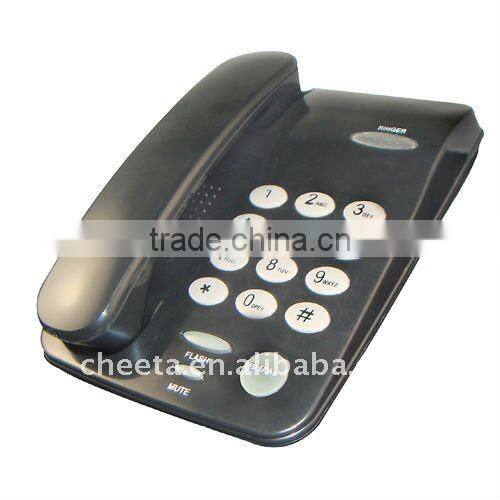 Analog wired fixed telephone headsets with rj11 plug