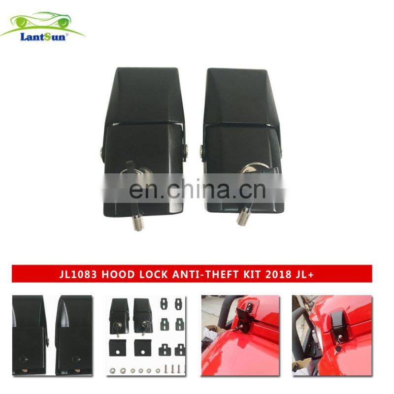 car engine hood lock for jeep for wrangler JL hood lock with key JL1083