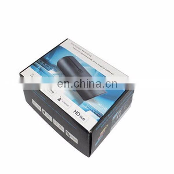 2.7 inch display screen Dual Camera Dash Cam Car DVR with GPS Video Camcorder