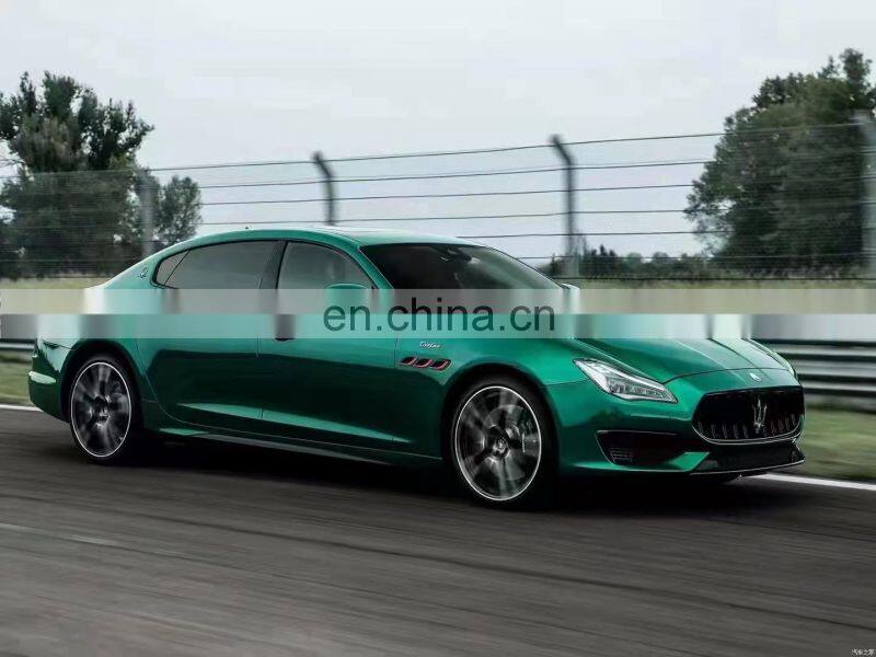Runde Car Modification PP Material For Maserati Quattroporte UpgradeTrobo Style Body Kit Front Bumper Rear Bumper Side Skirt