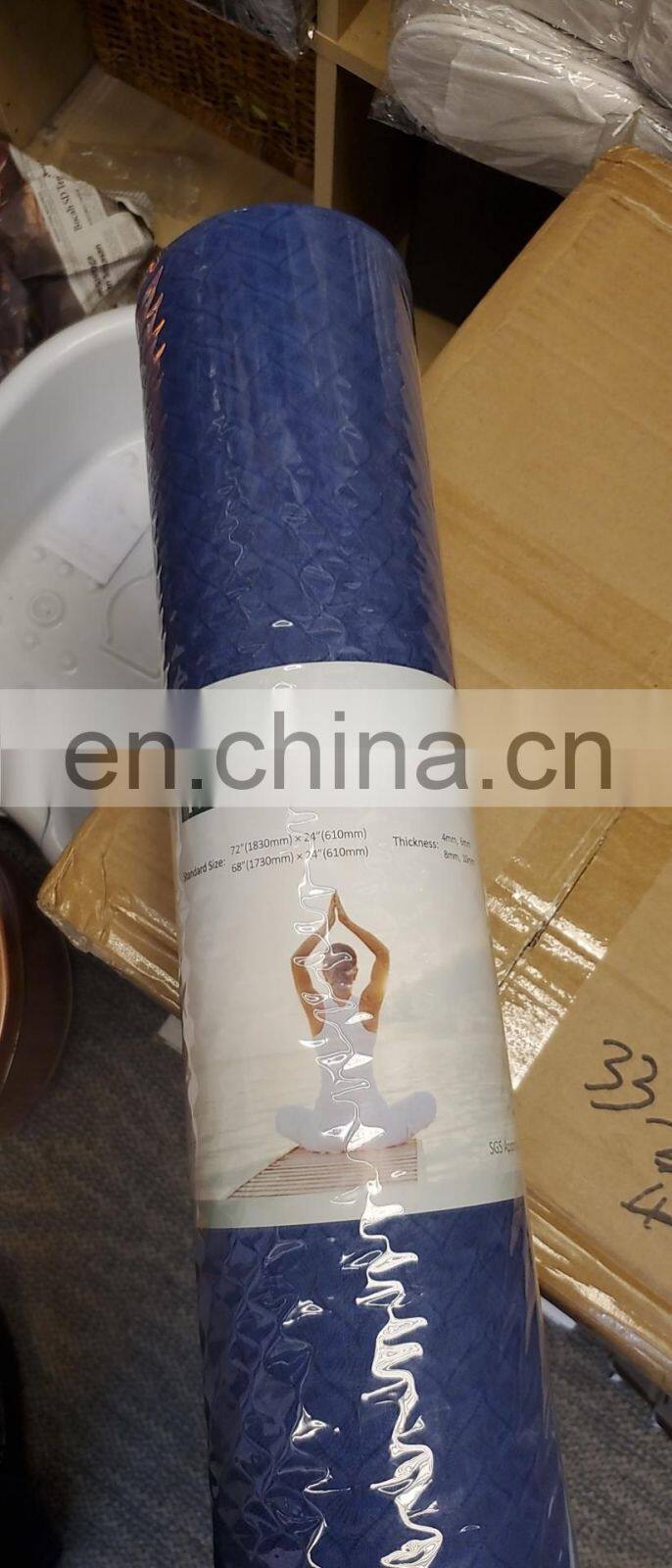 Fitness Natural Rubber TPE Yoga Mat PVC Yoga mat