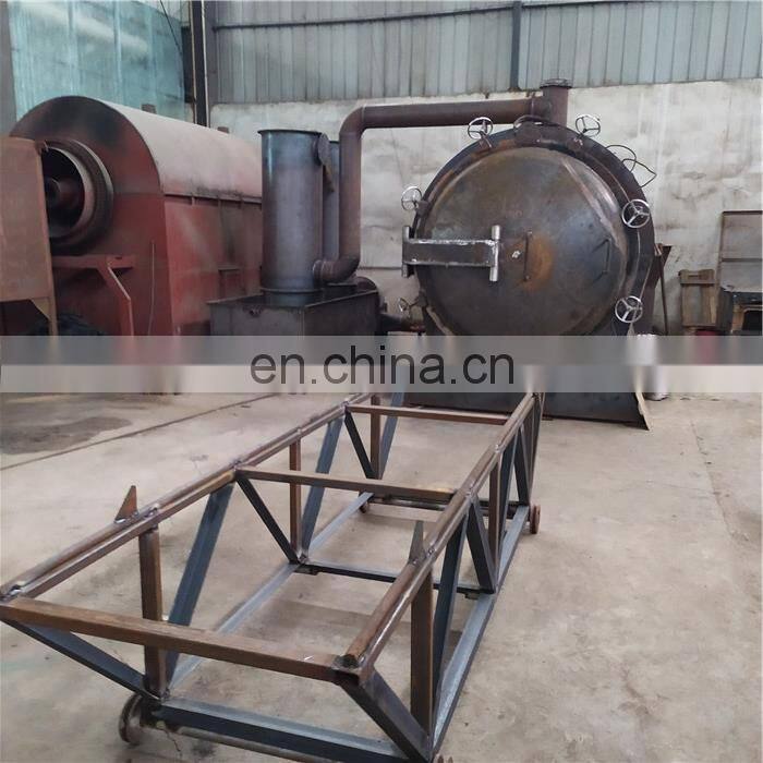Gas recycled Using Wood Briquette Carbonization Furnace Coconut Shell Charcoal Making Machine Manufacturers
