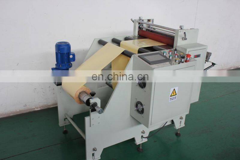 PP PE PET PVC Paper Roll to Sheet Cutting Machine with Slitting Function