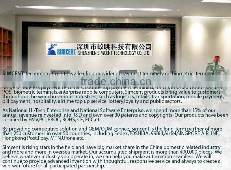 EMV PCI wireless magnetic stripe card reader