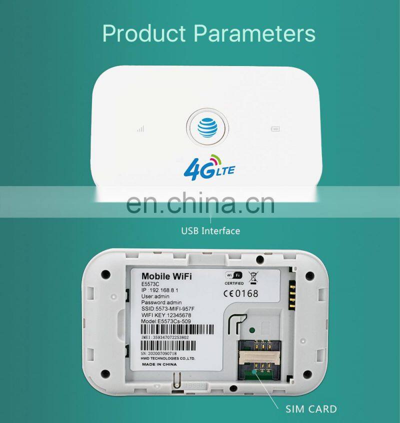 ALLINGE MIN009 E5573CS-509 Wifi Router 4G Lte Hotspot 4G Router Sim