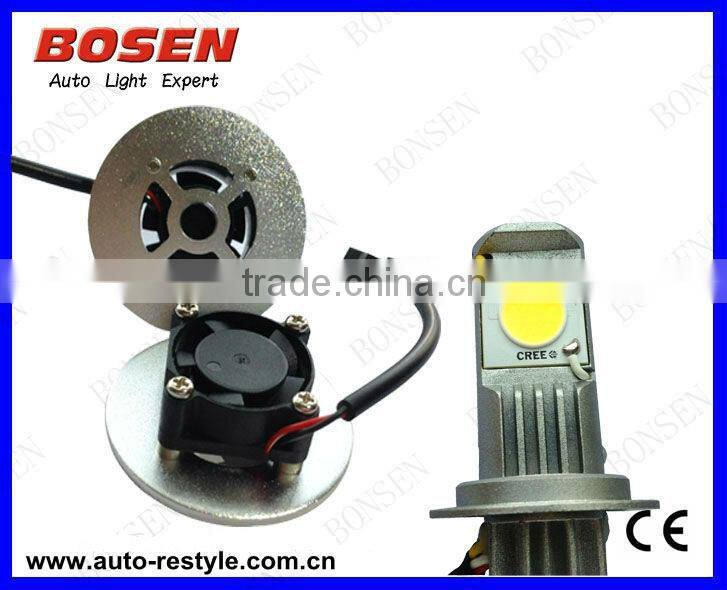 2013 newnest 50W 3600 Lumen H4 LED Headlight 12v-24v 50w CREE chip led headlight