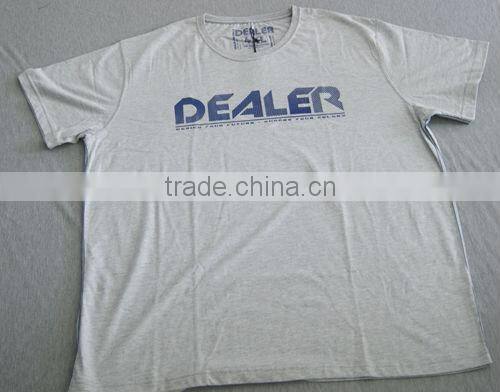 100% preshrunk cotton t-shirts for men/Men preshrunk cotton t-shirt Customer printing design