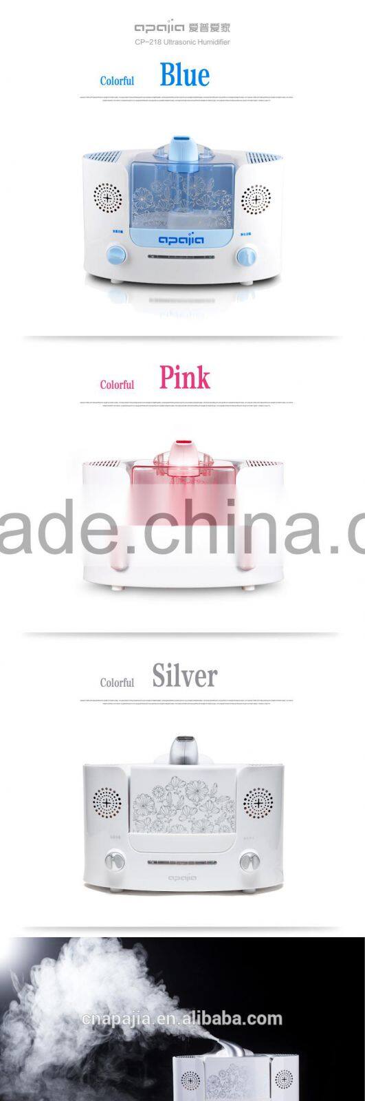 ultrasonic diffuser humidifier aromatherapy nebulizer