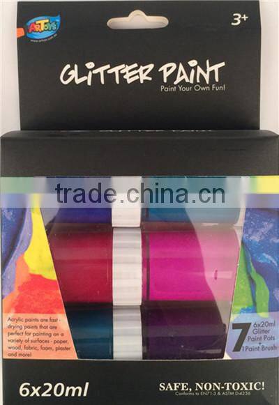 6ct*120ml Glitter Glue A0210