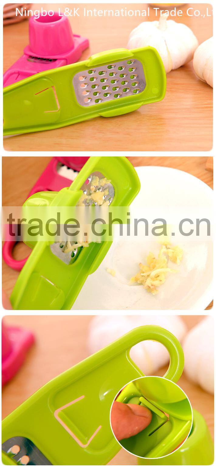 Hot sale promotional garlic press/garlic slicer /garlic chopper
