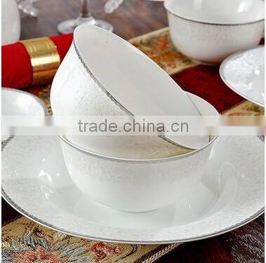 56 pcs Portuguese Grace Design Ceramic Dinnerware Set