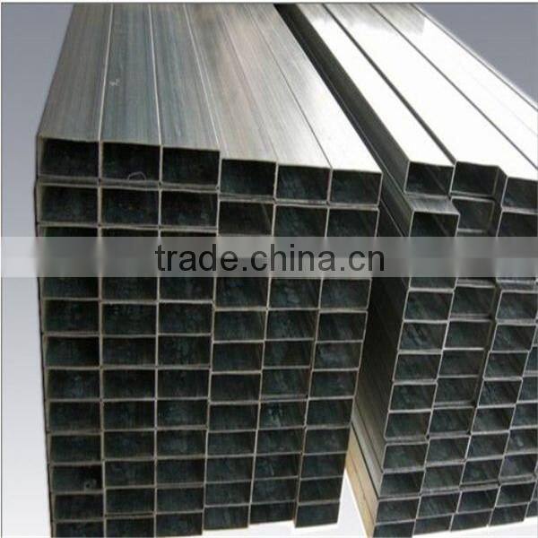 304stainless steel seamless square pipe /tube