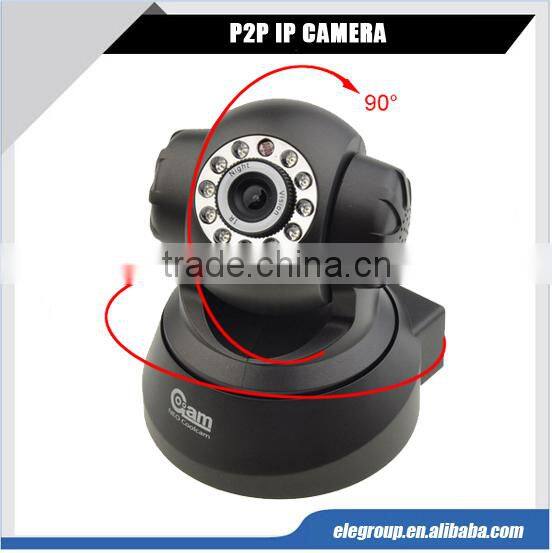 New arrival 640x480 VGA M-JPEG Wireless IP Pan Tilt IR Plug and Play Cameras