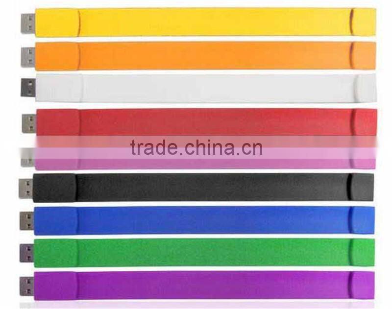 1gb 2gb 4gb 8gb 16gb 32gb 64gb usb drives custom silicone wristbands