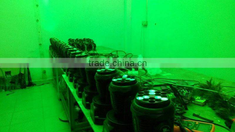 stage wash moving light RGB color mixing , 18 x 3W Led Moving Head Wash Bar lighting
