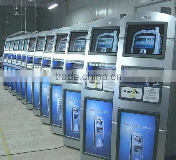 Solar Mobile Phone Charging Kiosk