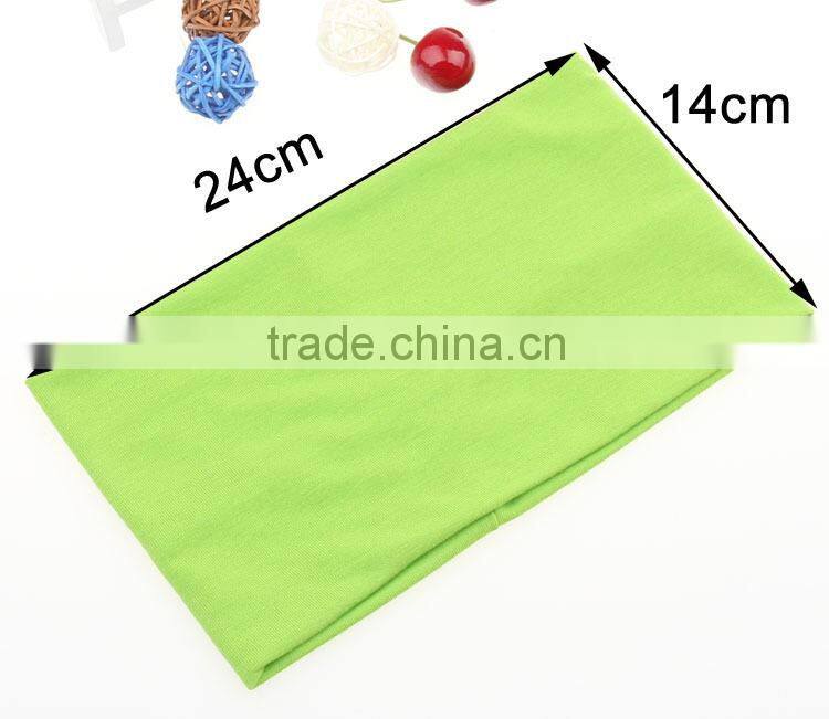 Fashion Lady Vogue Solid Candy Color Hair Band