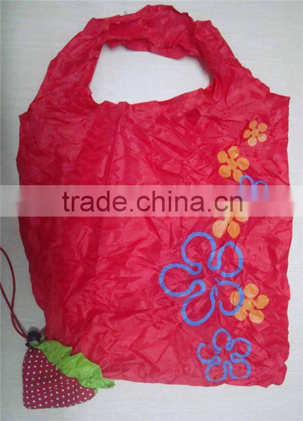 Beautiful design fruit shape nylon drawstring bag