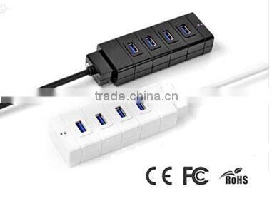 Top Selling Products 2015 USB3.0 4 Port Hub for USB Communication Equipment