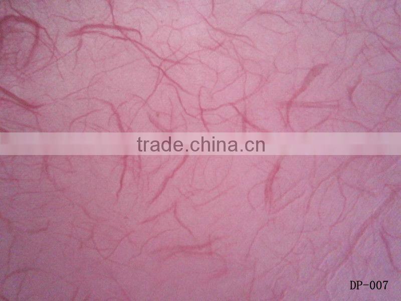 colored handmade mulberry wrapping paper/specialty wrapping paper