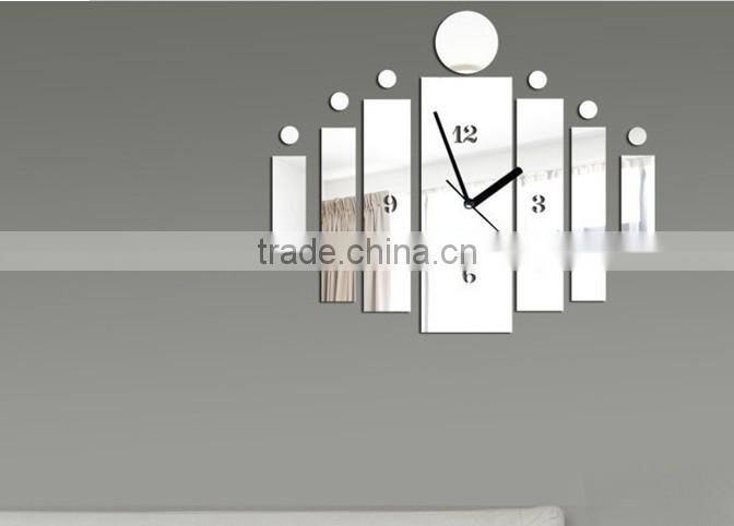 Alforever DIY Art Mirror Wall Clock