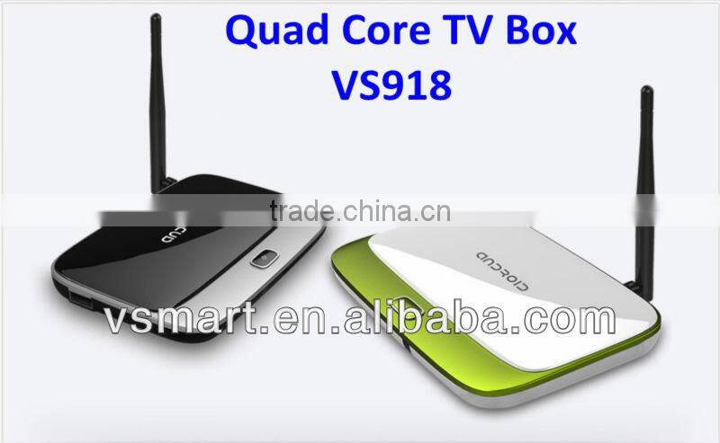 RK3188 quad core media player hd RK3188 smart tv box build-in web camera and bluetooth from China