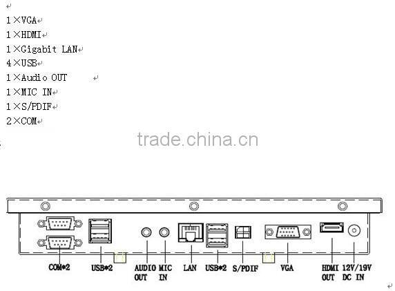 Professional 10 Inch Industrial grade All In One PC(AIO-1020)