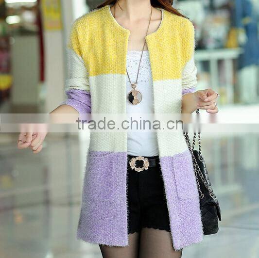 Mohair Leisure Thin Lady Classic Mink Coat