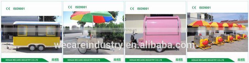 Portable food selling use mobile kitchen cart/truck