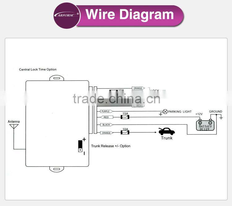 oem passive car keyless entry system with original car speaker output