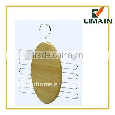 natural wooden belt hanger