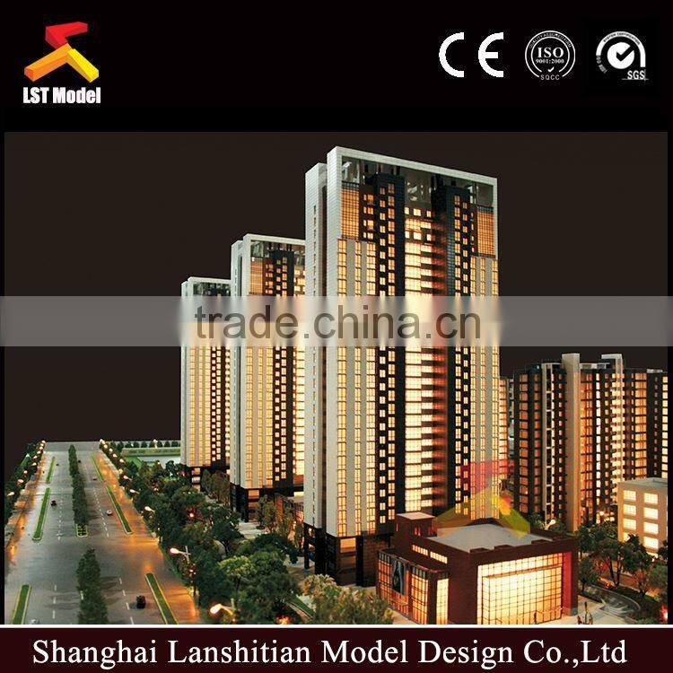 Architectural scale model used in saled department and display hall