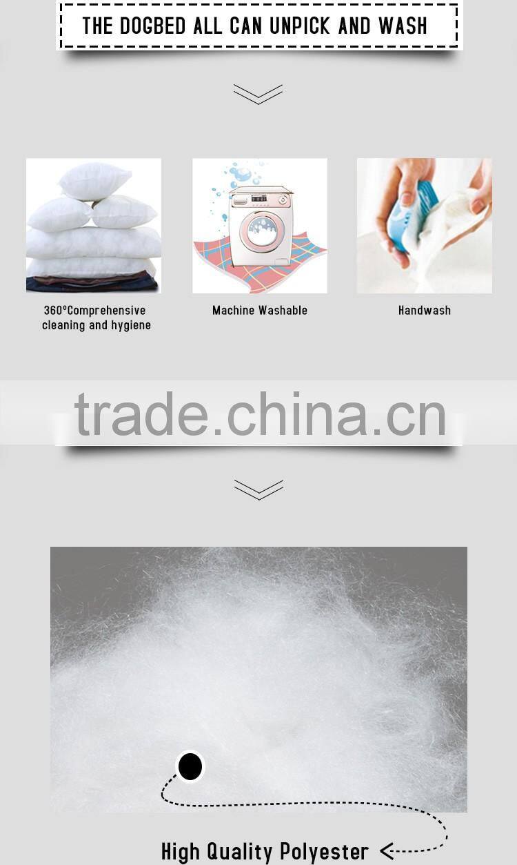 Khaki waterproof fashion premium pet dog bed