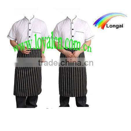 2015 Restaurant white chef uniform jacket