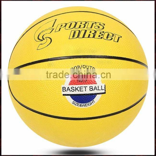 fancy basketball / rubber basketball bulk price