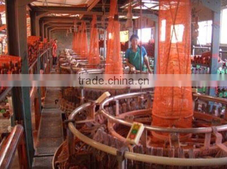 pp circular mesh bag for onion 55*80cm raschel mesh bag of potatoes