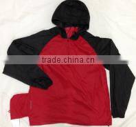 2015 stocklot 100% nylon rain jacket fashion colorful rain jacket