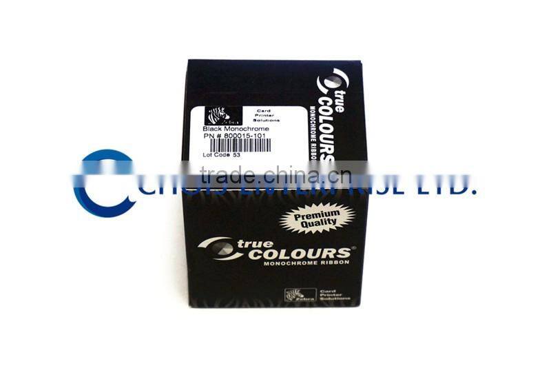 Zebra K Resin Card Printer Ribbon 800015-101 For I Series and C Series Printers