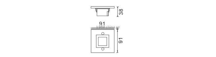 JAKARTA indoor recessed LED step light
