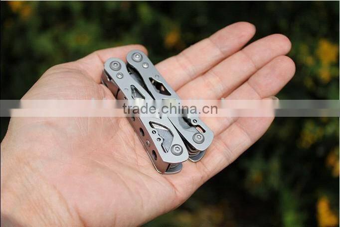 outdoor camping mini 9 in 1 multi purpose pliers toolkit